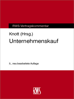 cover image of Unternehmenskauf